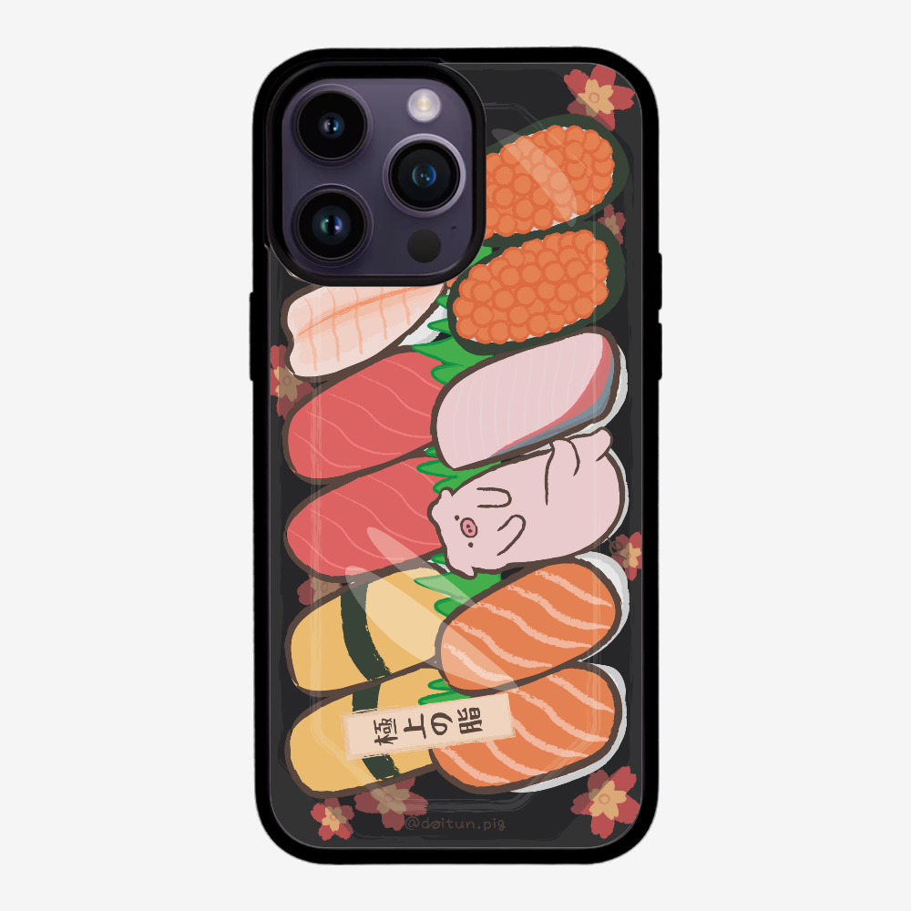 Daitun Pig Sushi Bento Phone Case