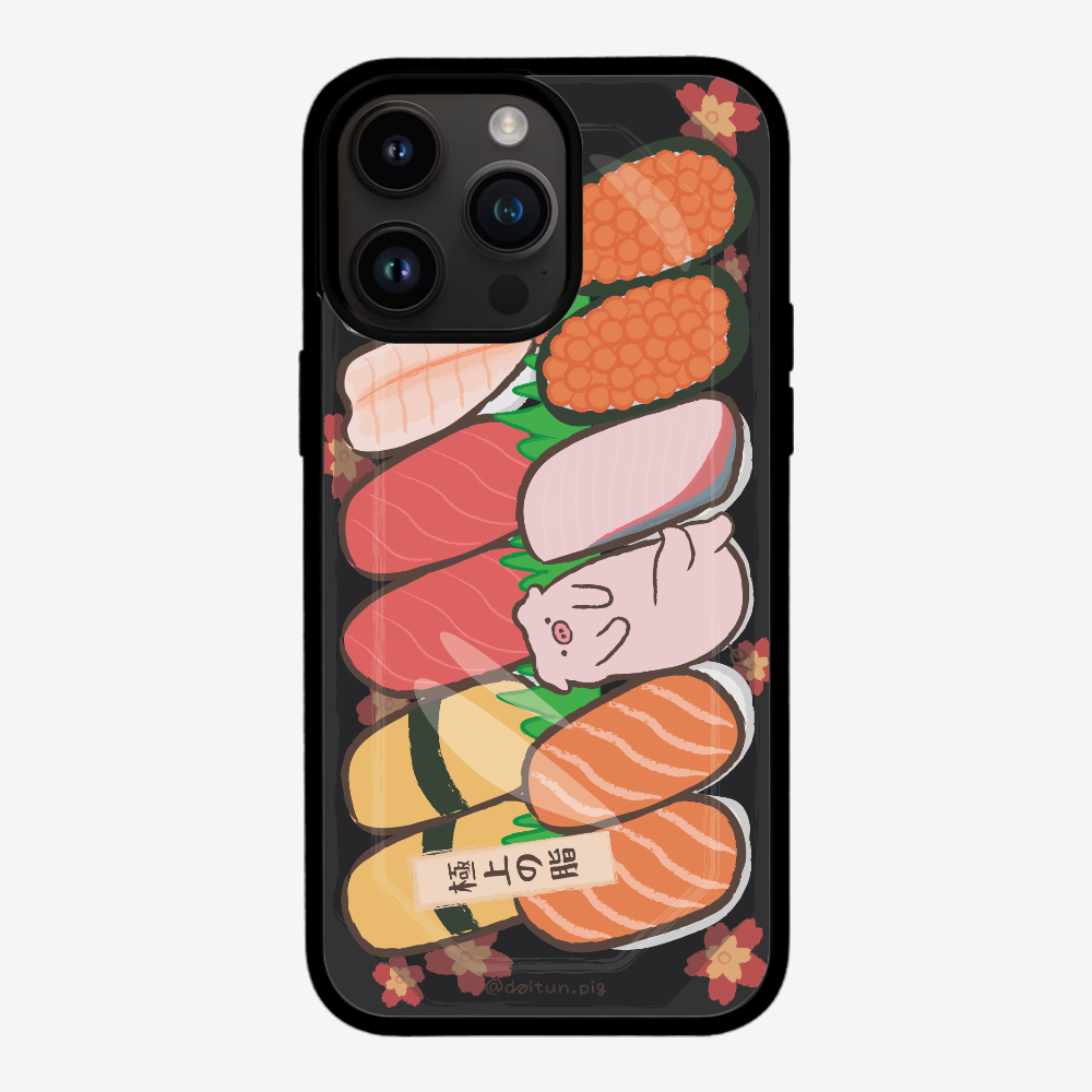 Daitun Pig Sushi Bento Phone Case