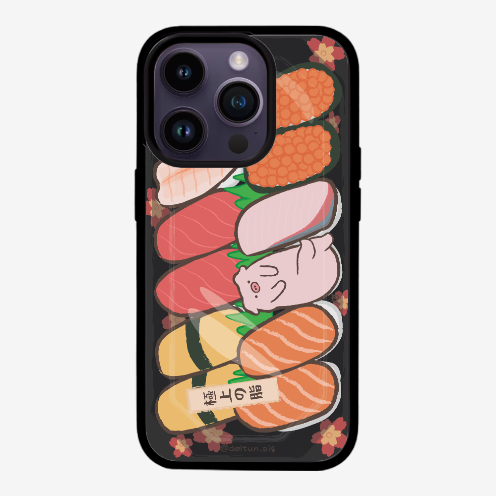 Daitun Pig Sushi Bento Phone Case