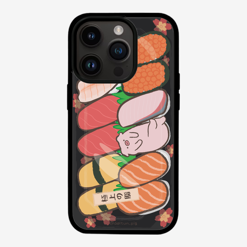 Daitun Pig Sushi Bento Phone Case