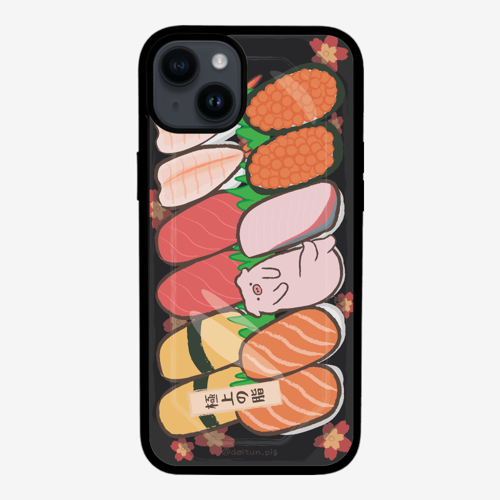 Daitun Pig Sushi Bento Phone Case