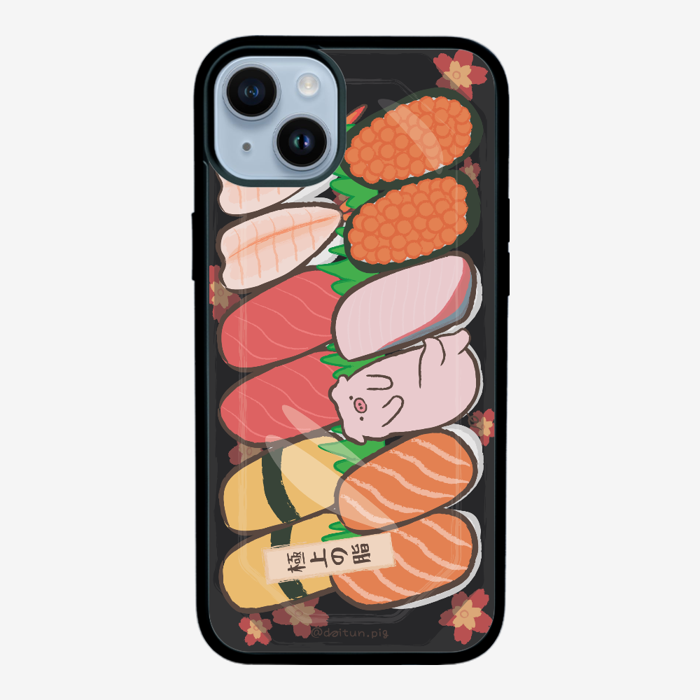 Daitun Pig Sushi Bento Phone Case