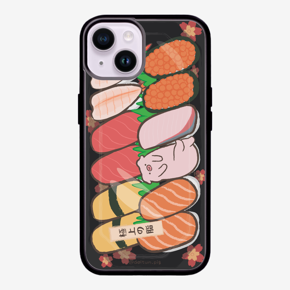 Daitun Pig Sushi Bento Phone Case