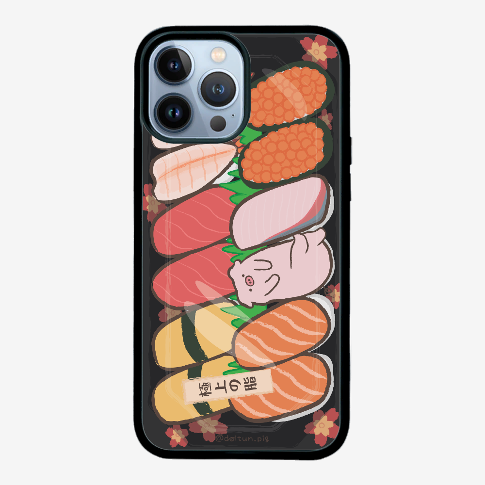 Daitun Pig Sushi Bento Phone Case