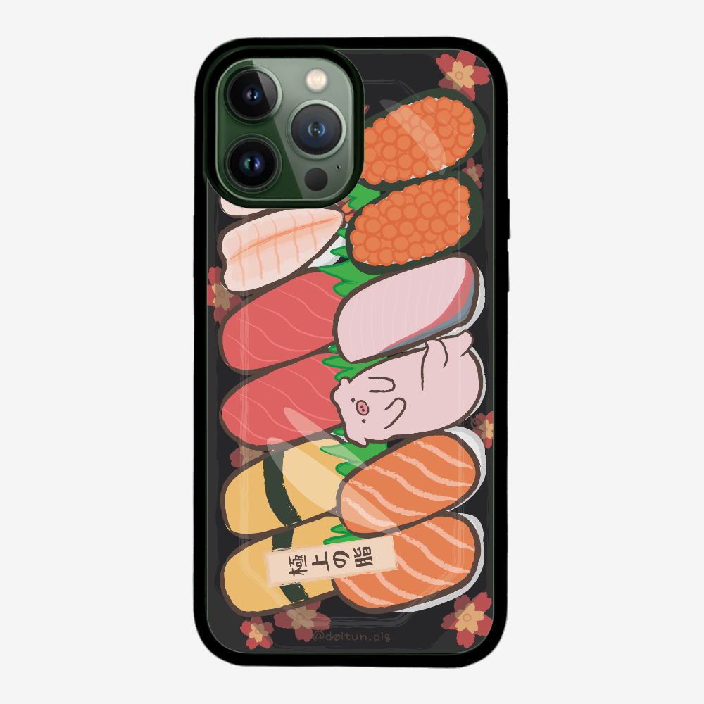 Daitun Pig Sushi Bento Phone Case