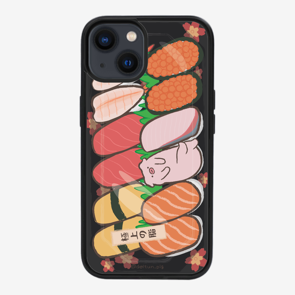 Daitun Pig Sushi Bento Phone Case