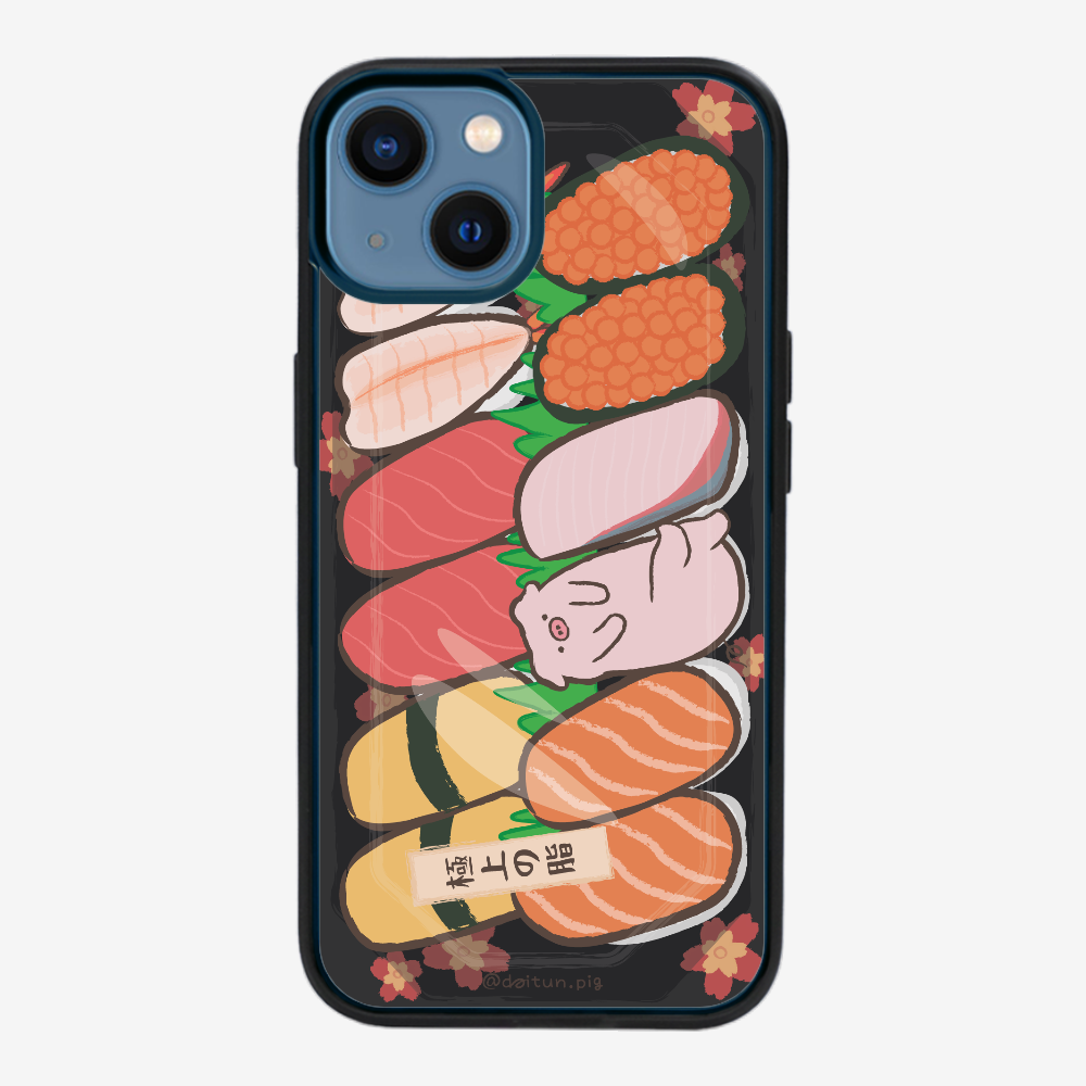 Daitun Pig Sushi Bento Phone Case