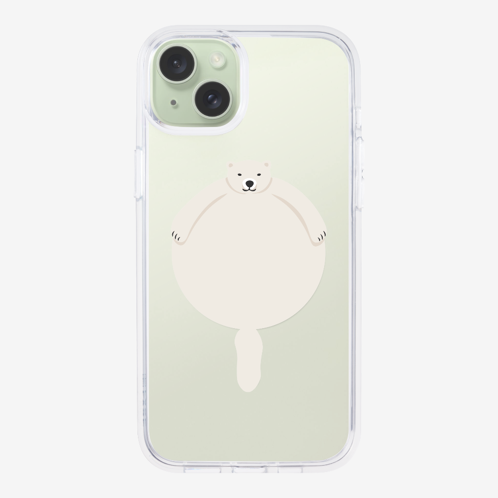 Bloated Polar Bear Phone Case