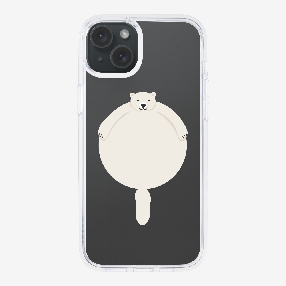 Bloated Polar Bear Phone Case