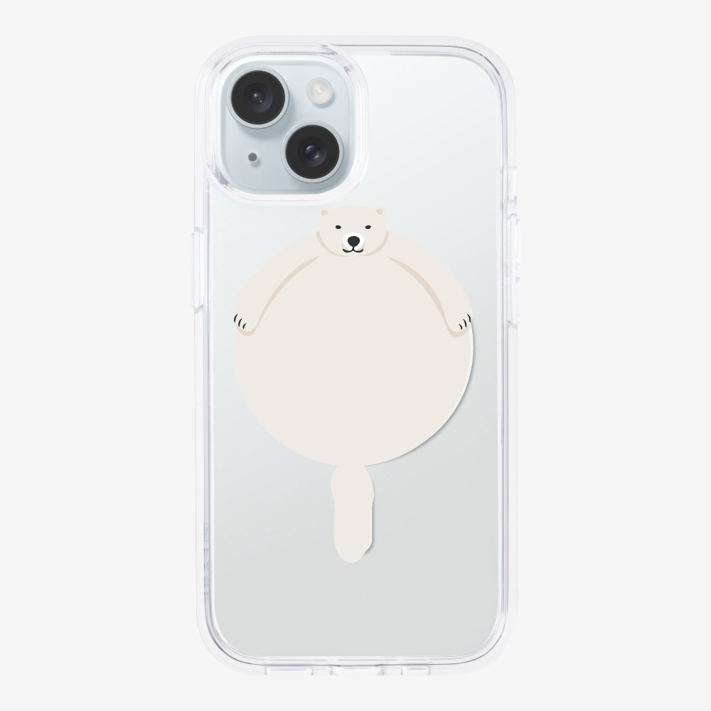 Bloated Polar Bear Phone Case