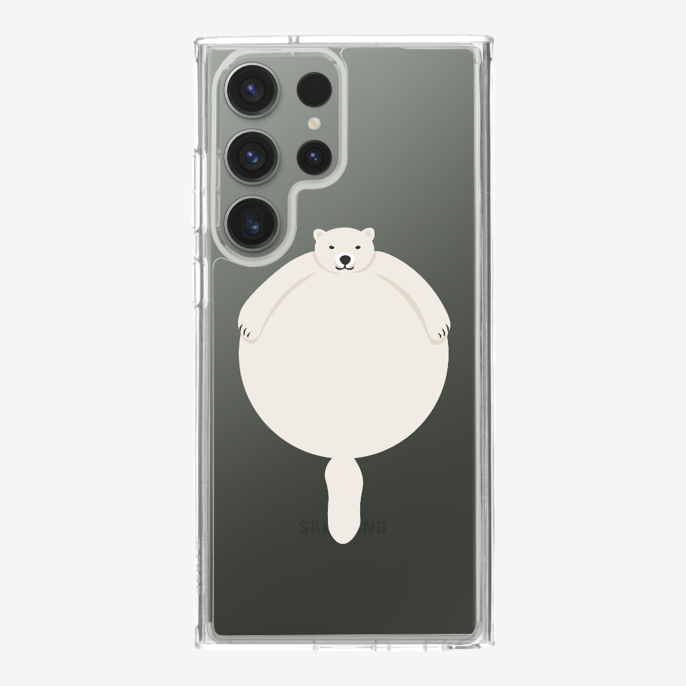 Bloated Polar Bear Phone Case