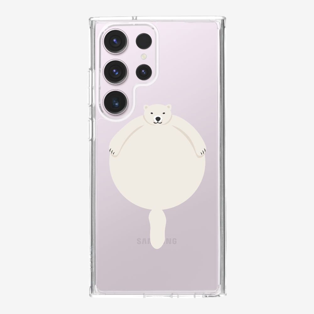 Bloated Polar Bear Phone Case