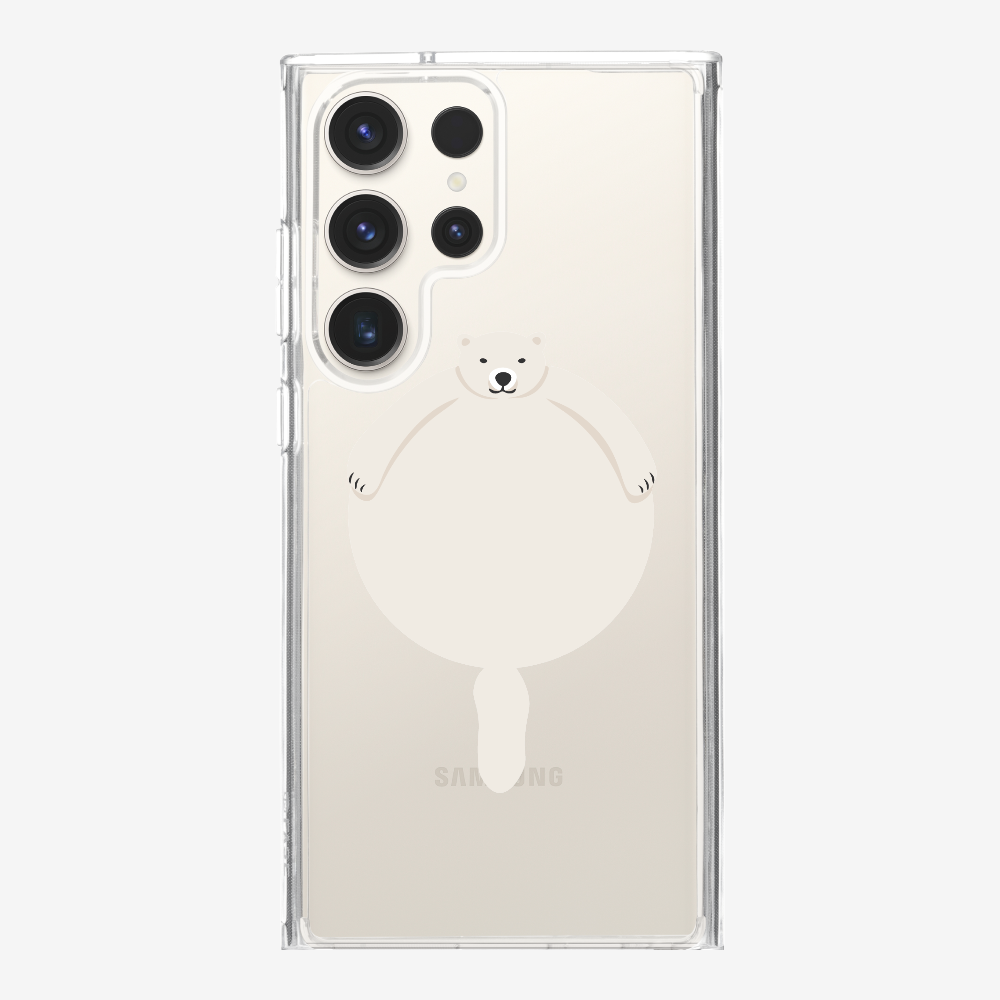 Bloated Polar Bear Phone Case