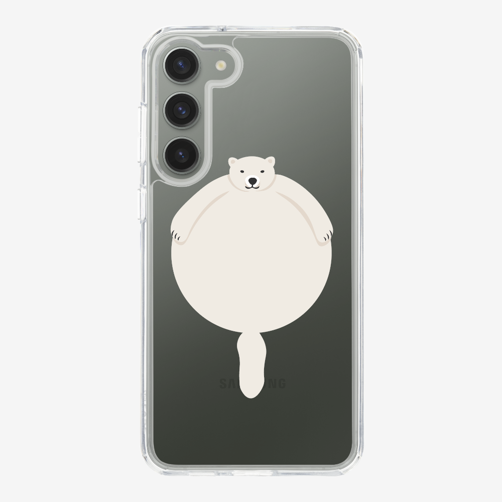 Bloated Polar Bear Phone Case