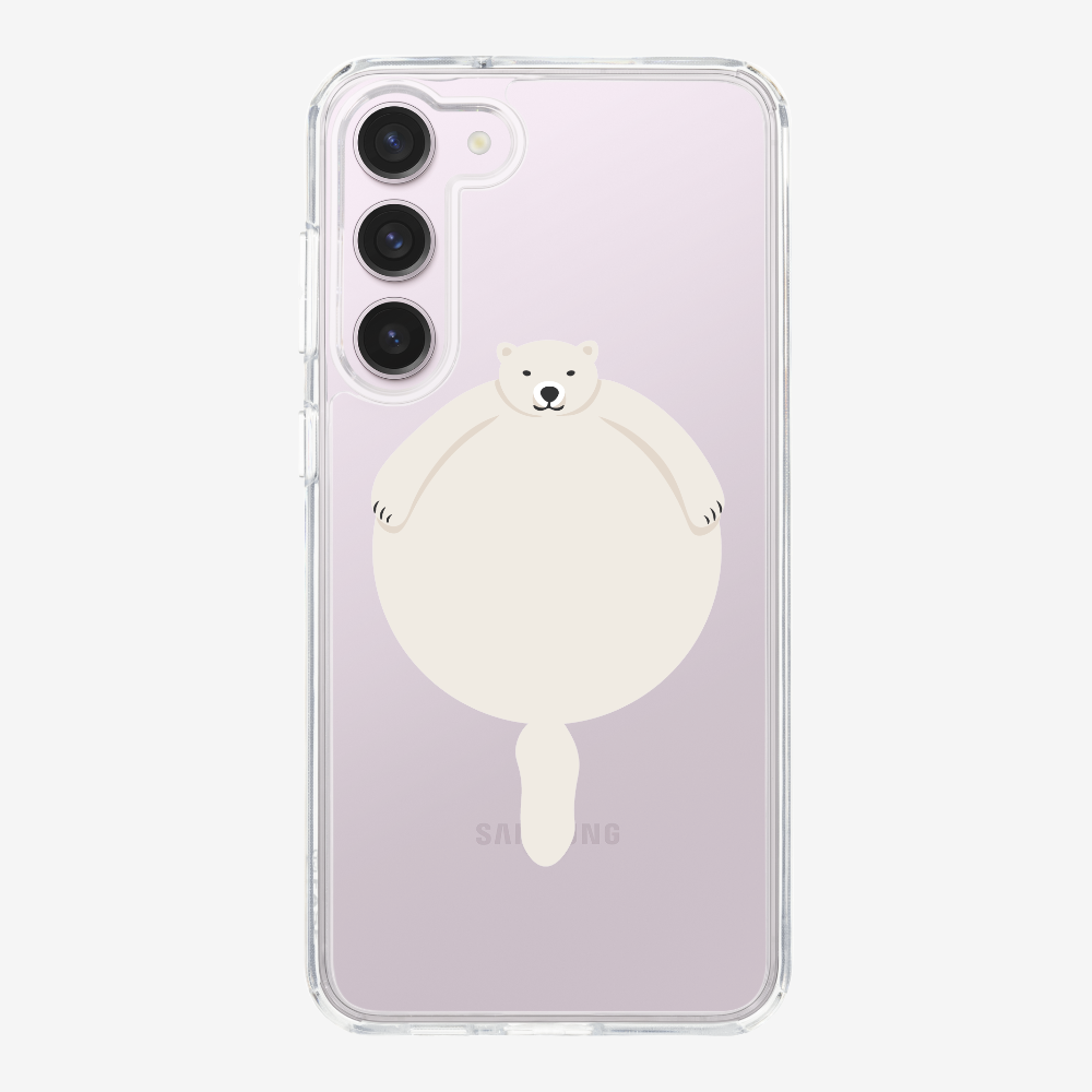 Bloated Polar Bear Phone Case