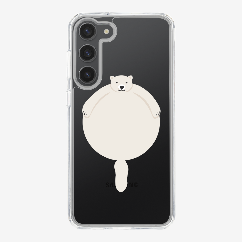 Bloated Polar Bear Phone Case