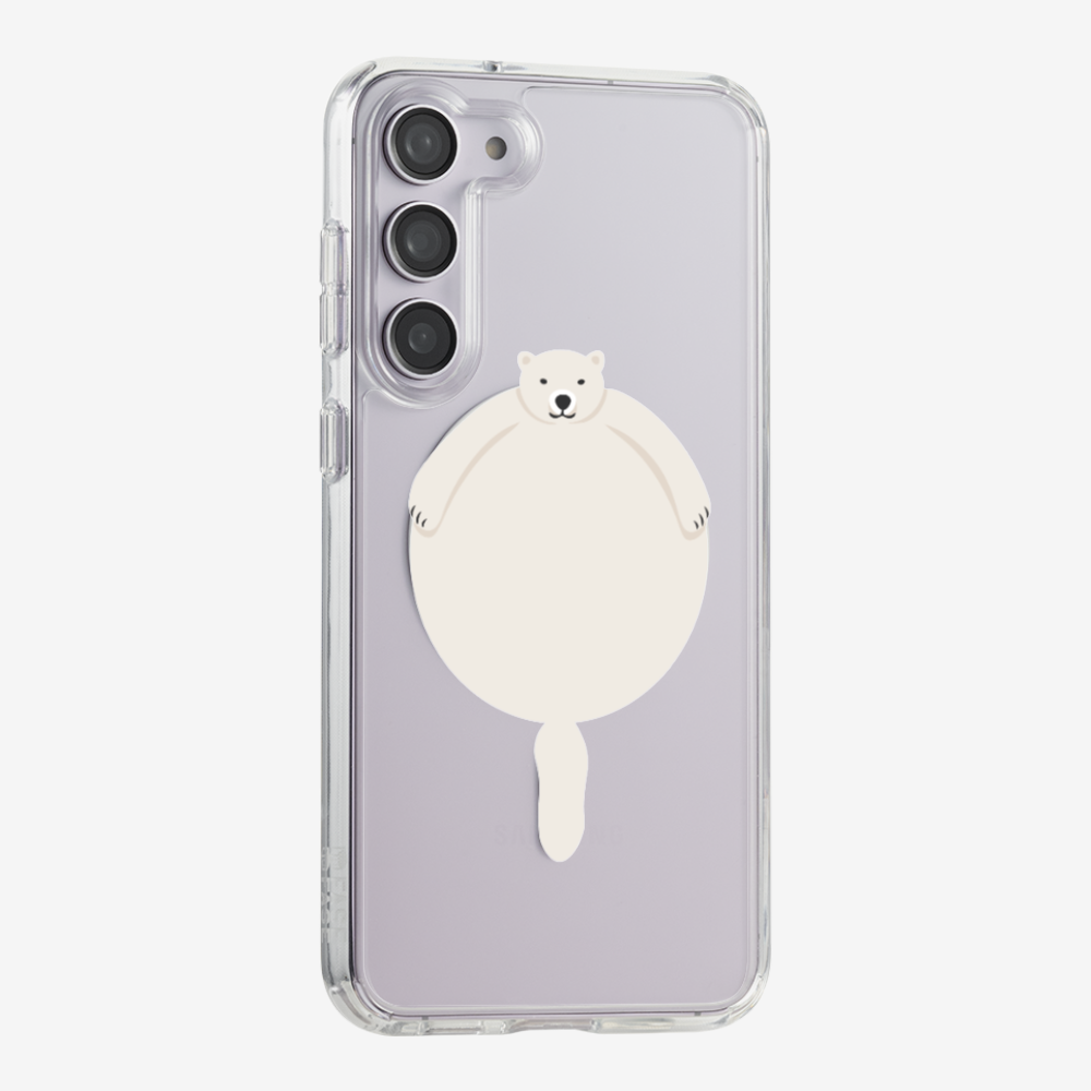 Bloated Polar Bear Phone Case