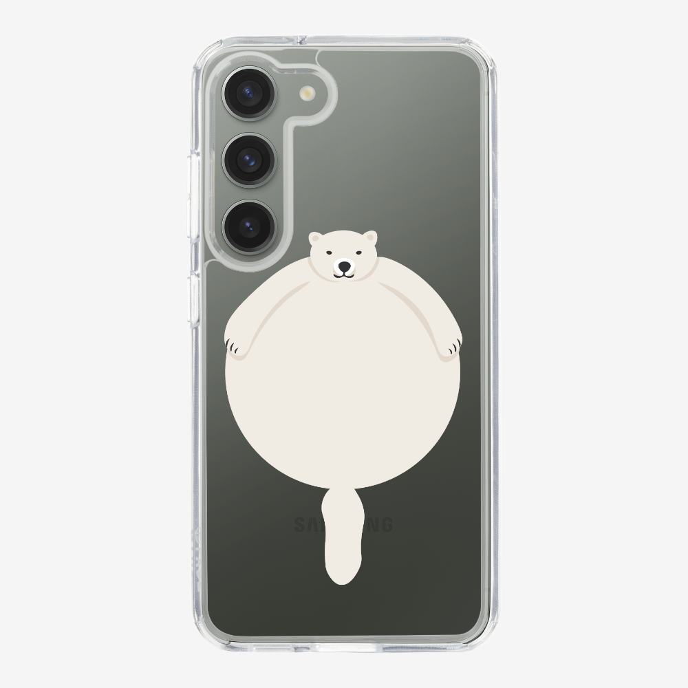 Bloated Polar Bear Phone Case