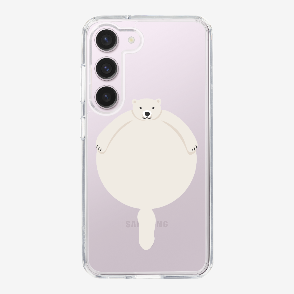 Bloated Polar Bear Phone Case