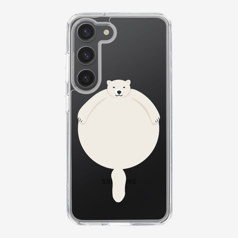 Bloated Polar Bear Phone Case