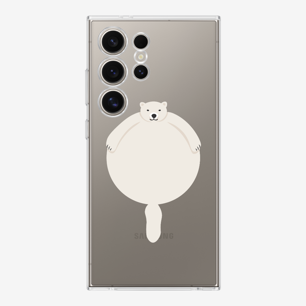 Bloated Polar Bear Phone Case