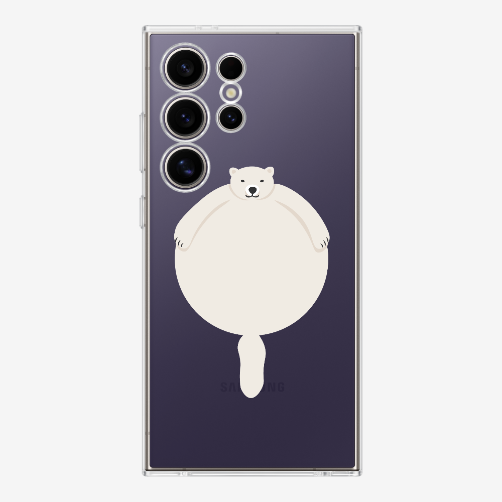 Bloated Polar Bear Phone Case