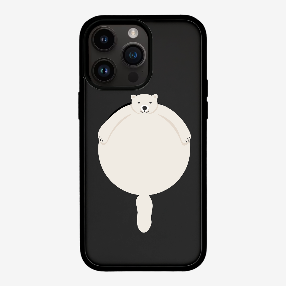 Bloated Polar Bear Phone Case