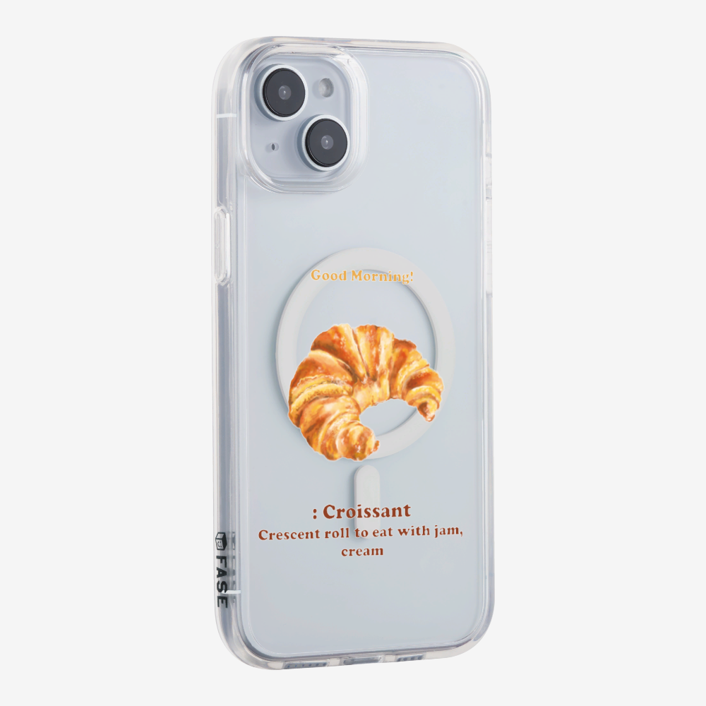 Morning Croissant Phone Case