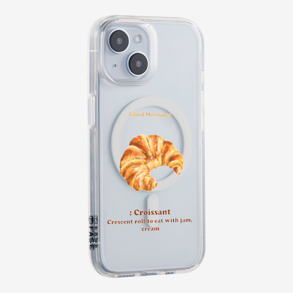 Morning Croissant Phone Case