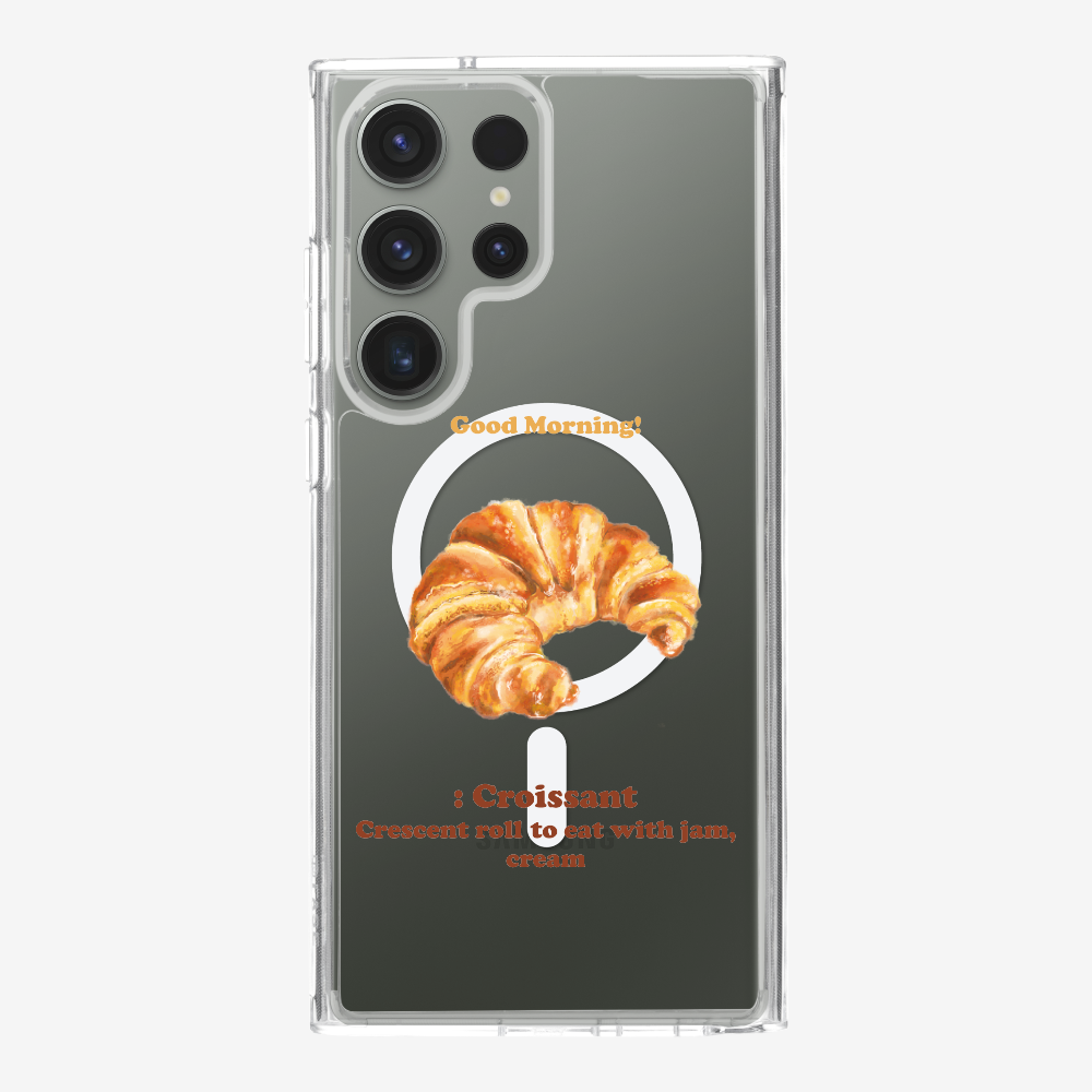 Morning Croissant Phone Case