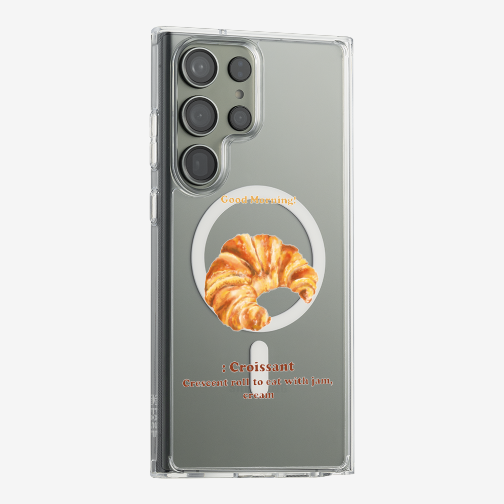 Morning Croissant Phone Case