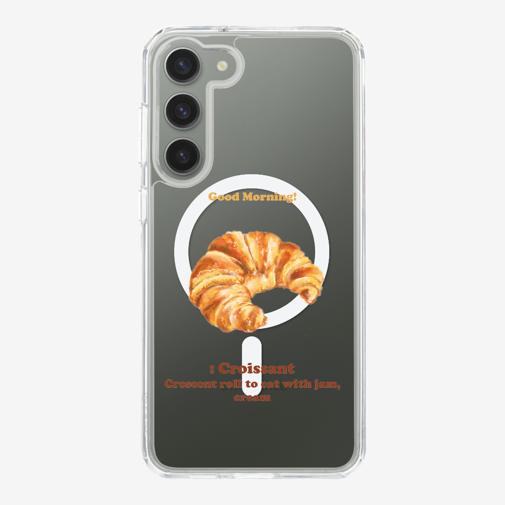 Morning Croissant Phone Case