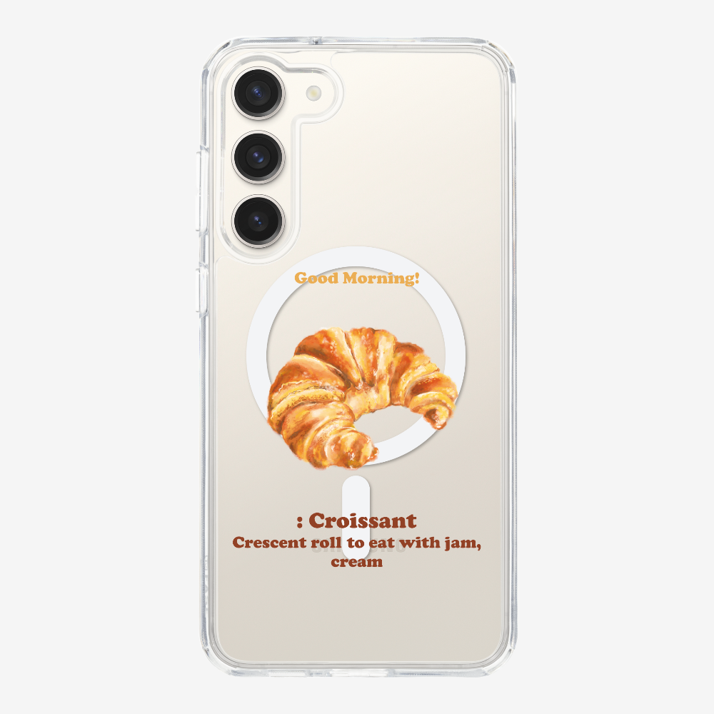 Morning Croissant Phone Case