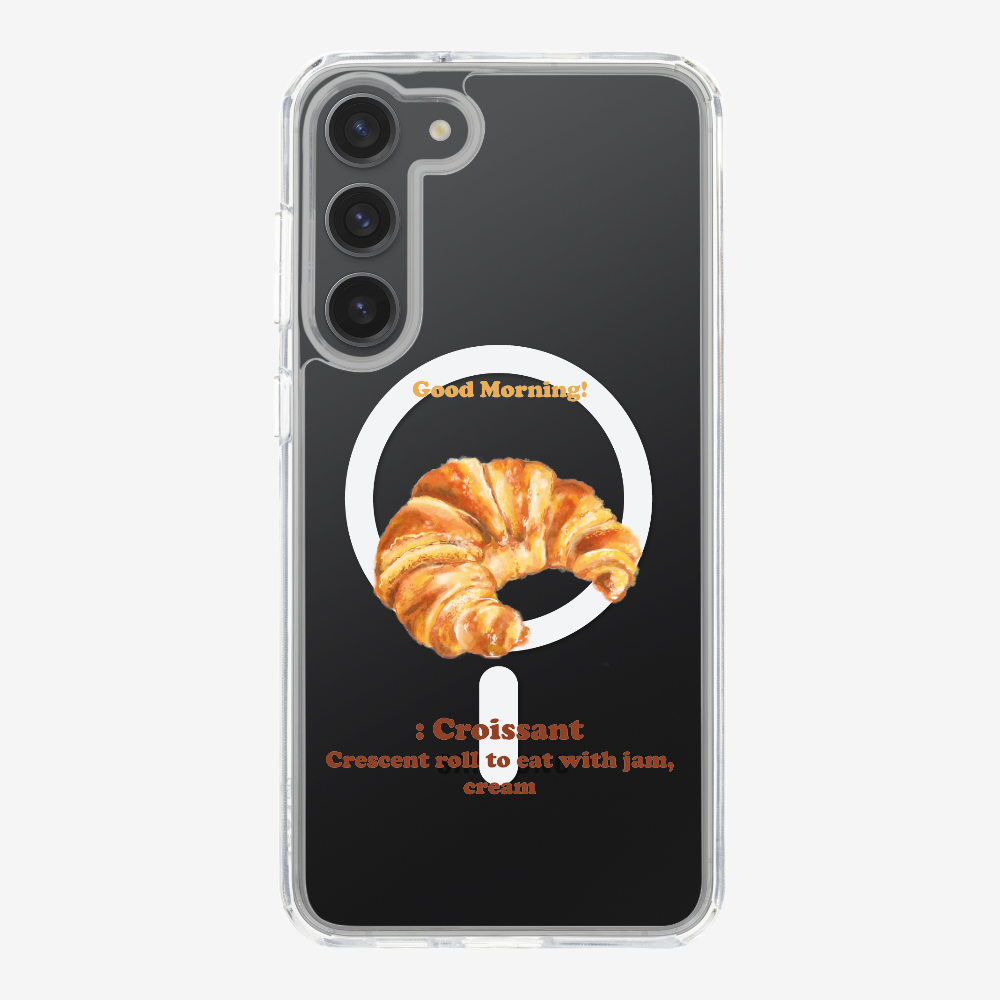 Morning Croissant Phone Case