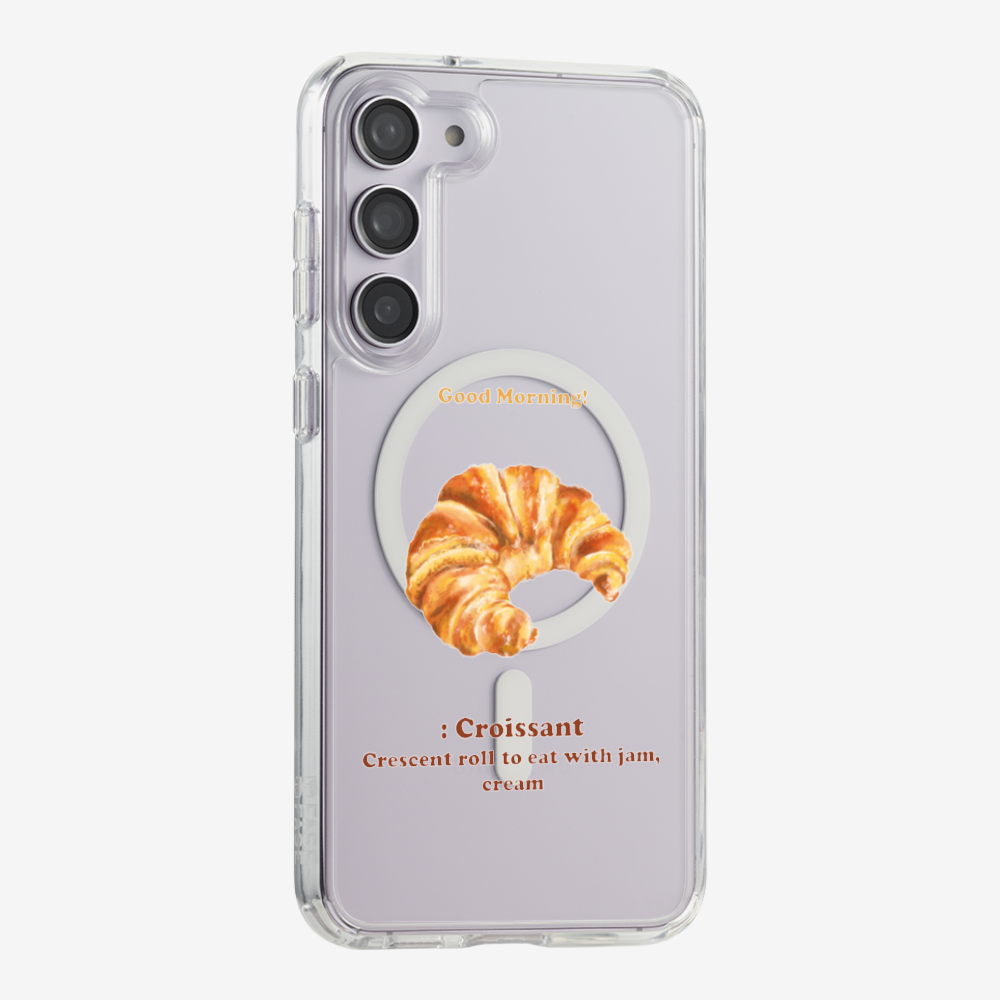 Morning Croissant Phone Case