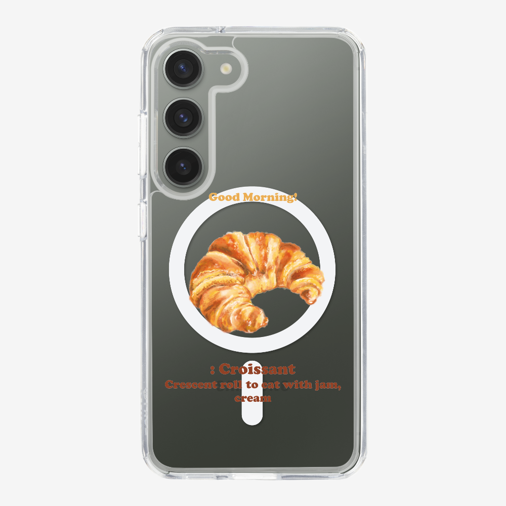 Morning Croissant Phone Case