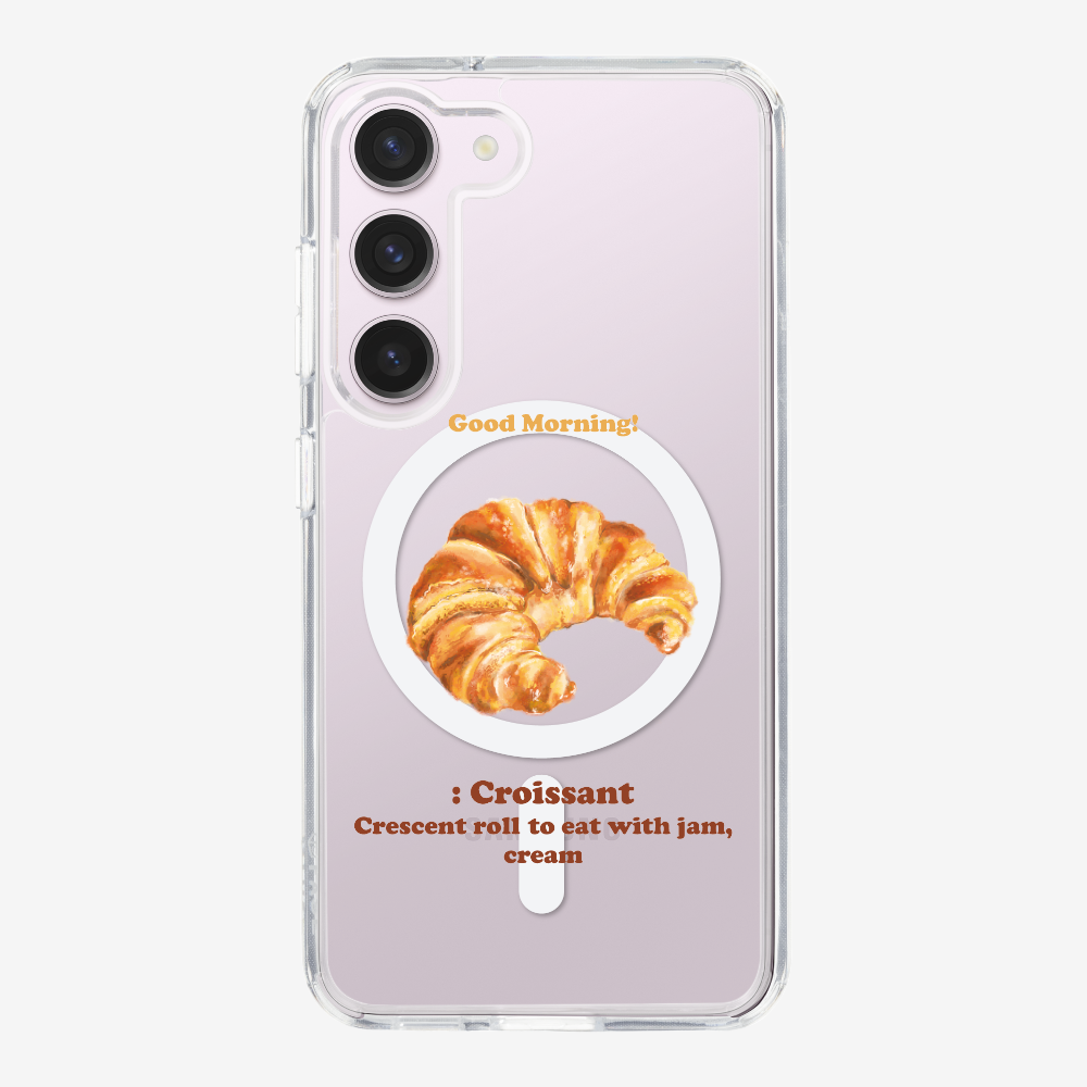 Morning Croissant Phone Case