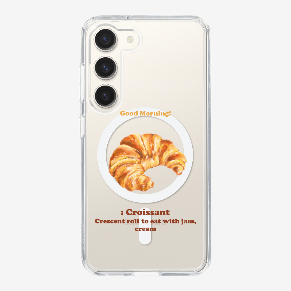 Morning Croissant Phone Case