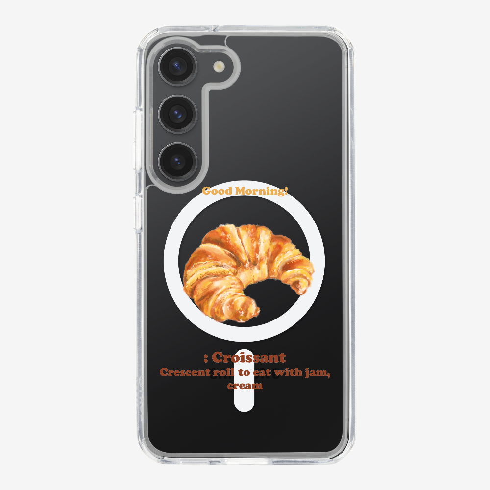 Morning Croissant Phone Case