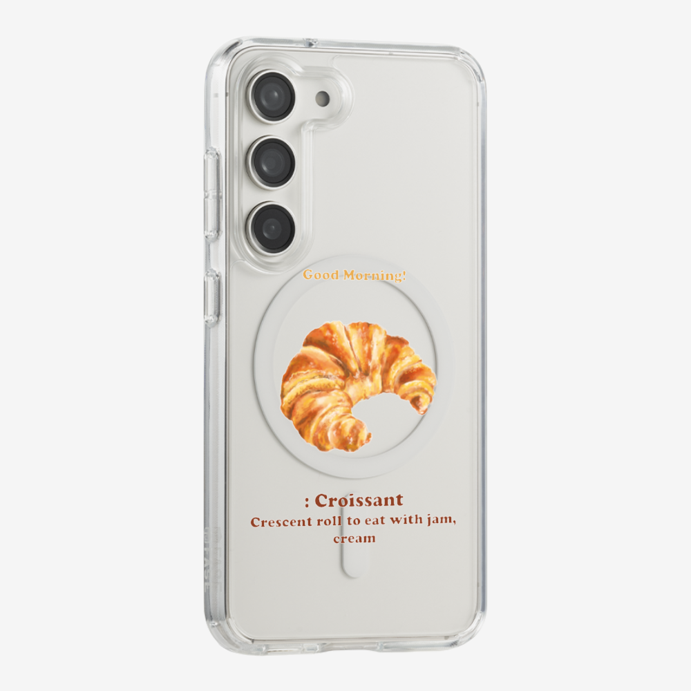 Morning Croissant Phone Case