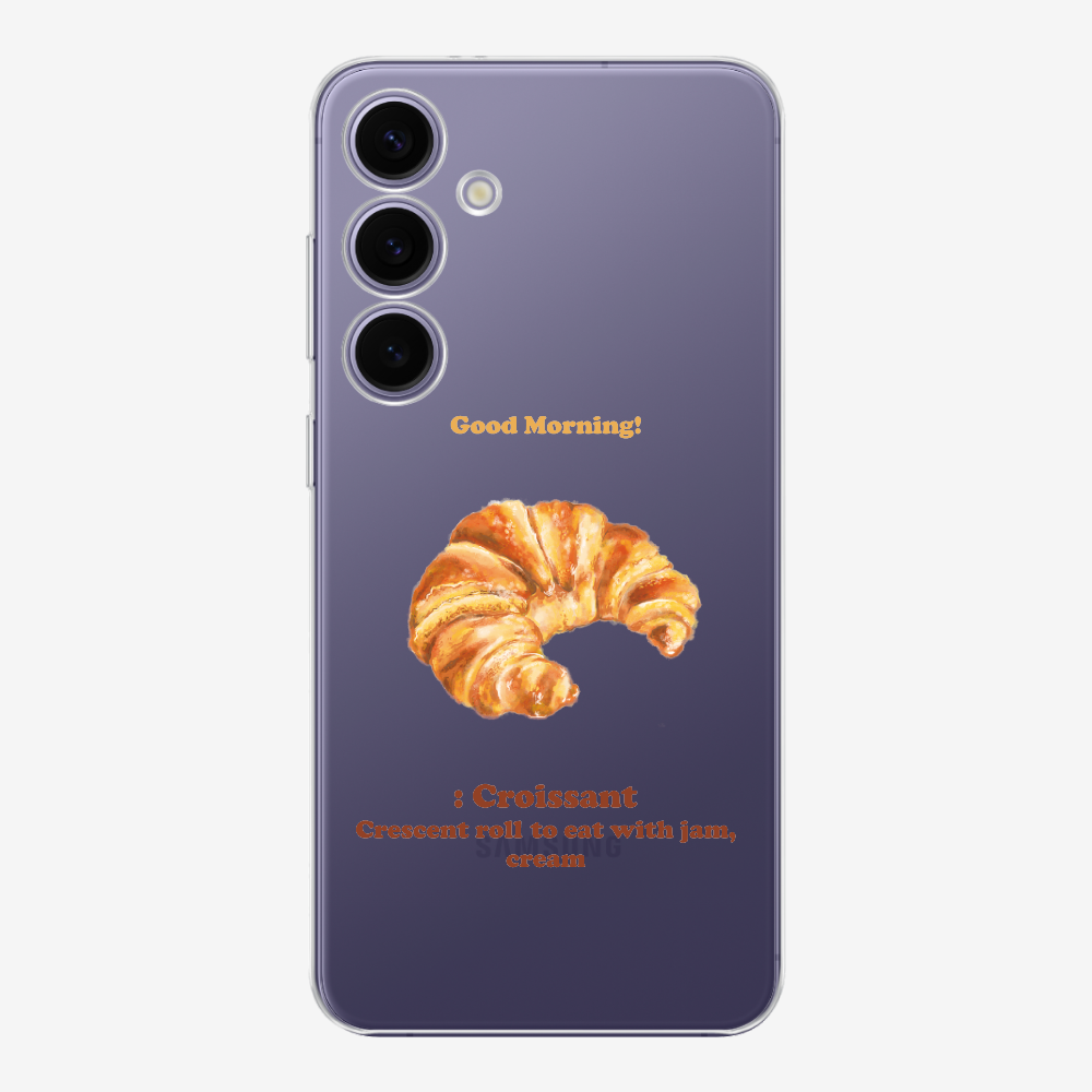 Morning Croissant Phone Case