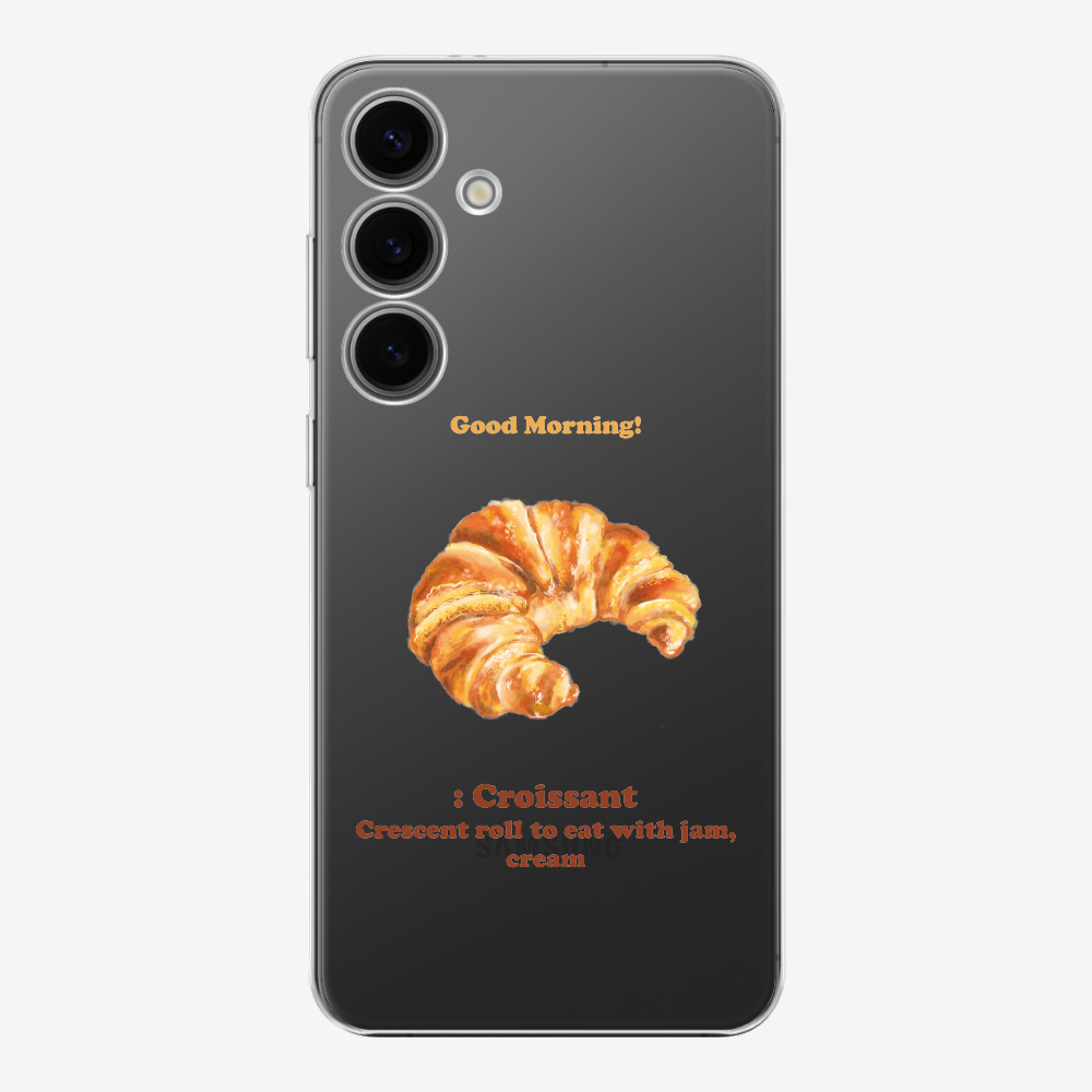 Morning Croissant Phone Case