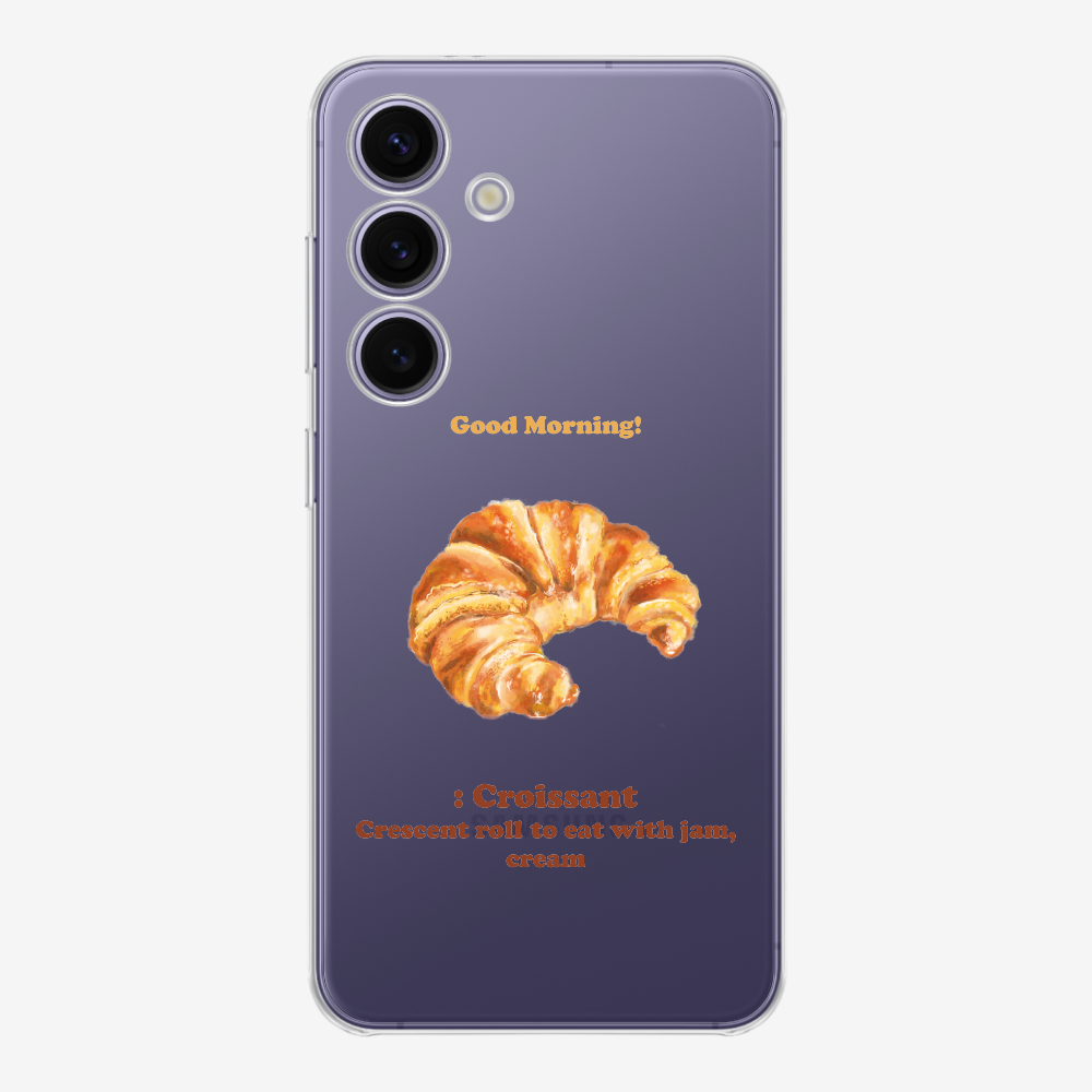 Morning Croissant Phone Case