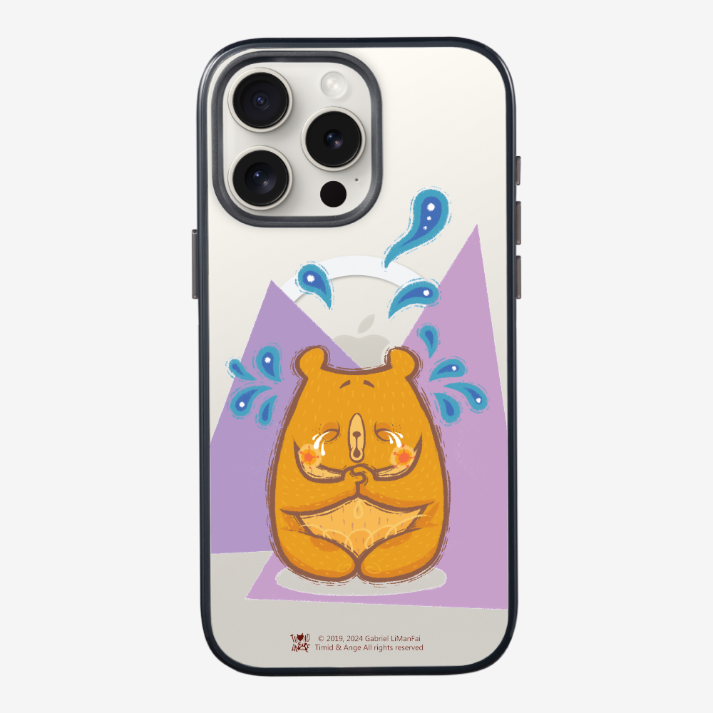 Crying Bear Timid Phone Case