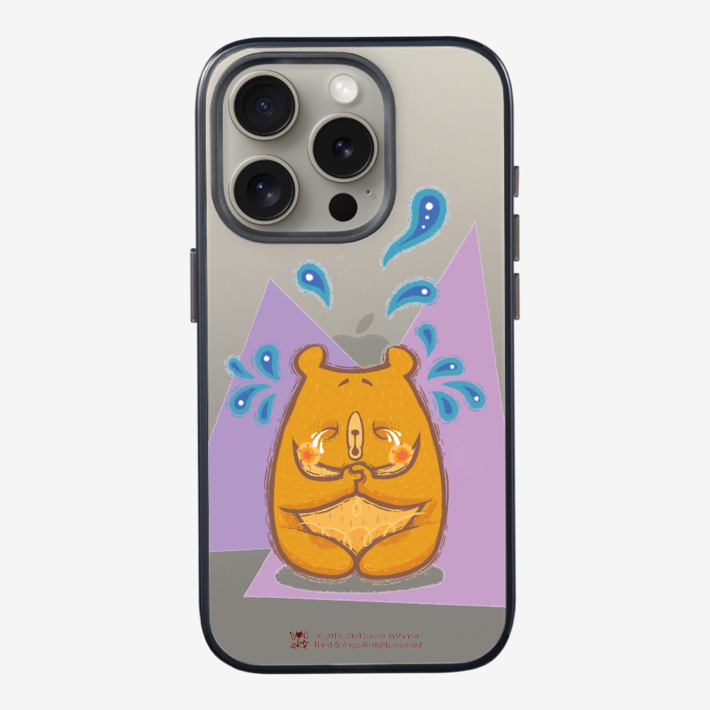 Crying Bear Timid Phone Case