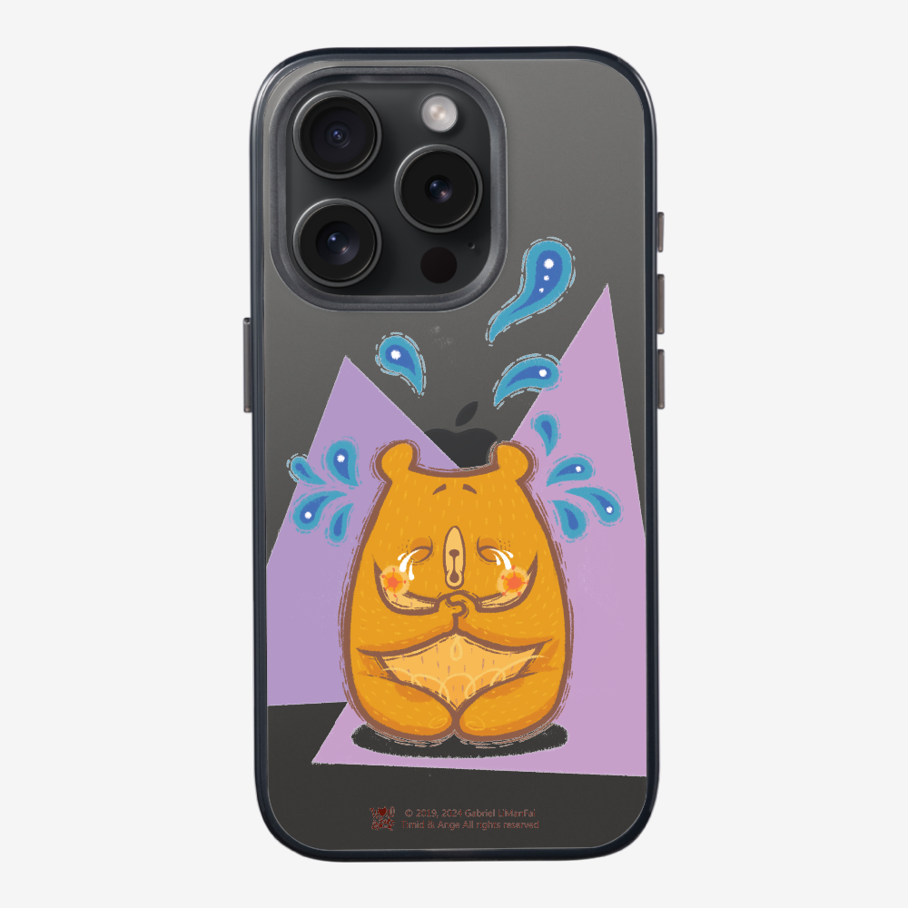 Crying Bear Timid Phone Case