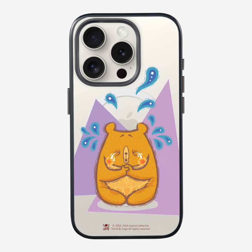 Crying Bear Timid Phone Case