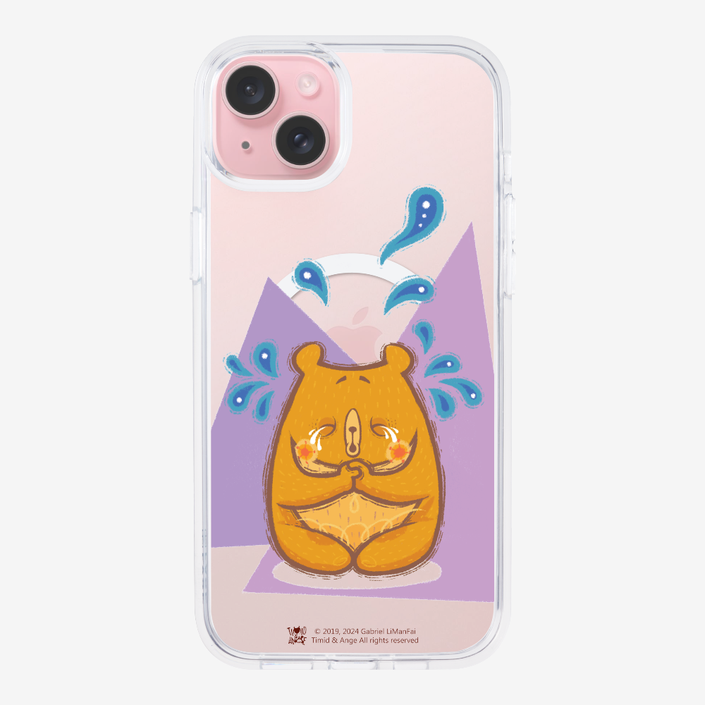 Crying Bear Timid Phone Case