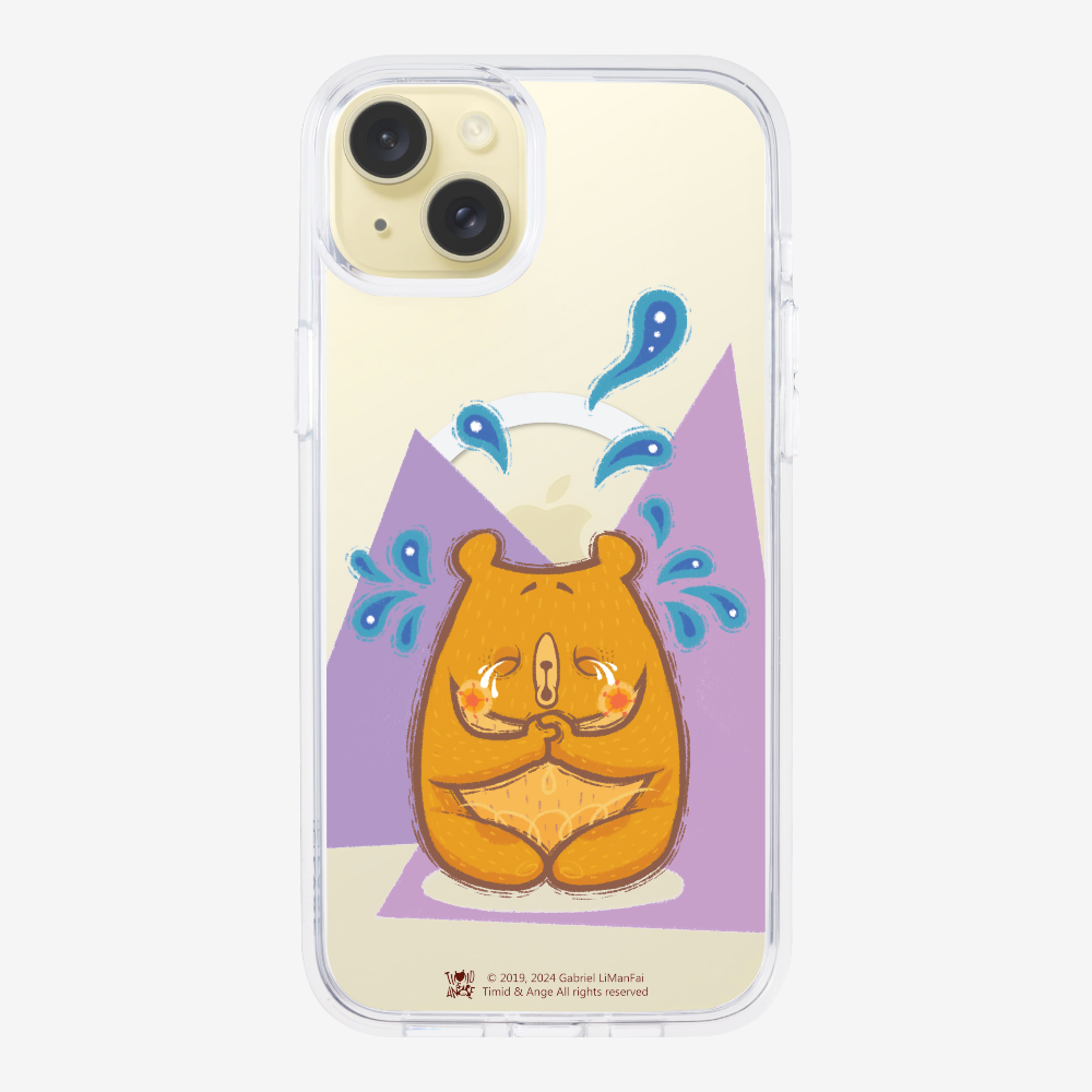 Crying Bear Timid Phone Case