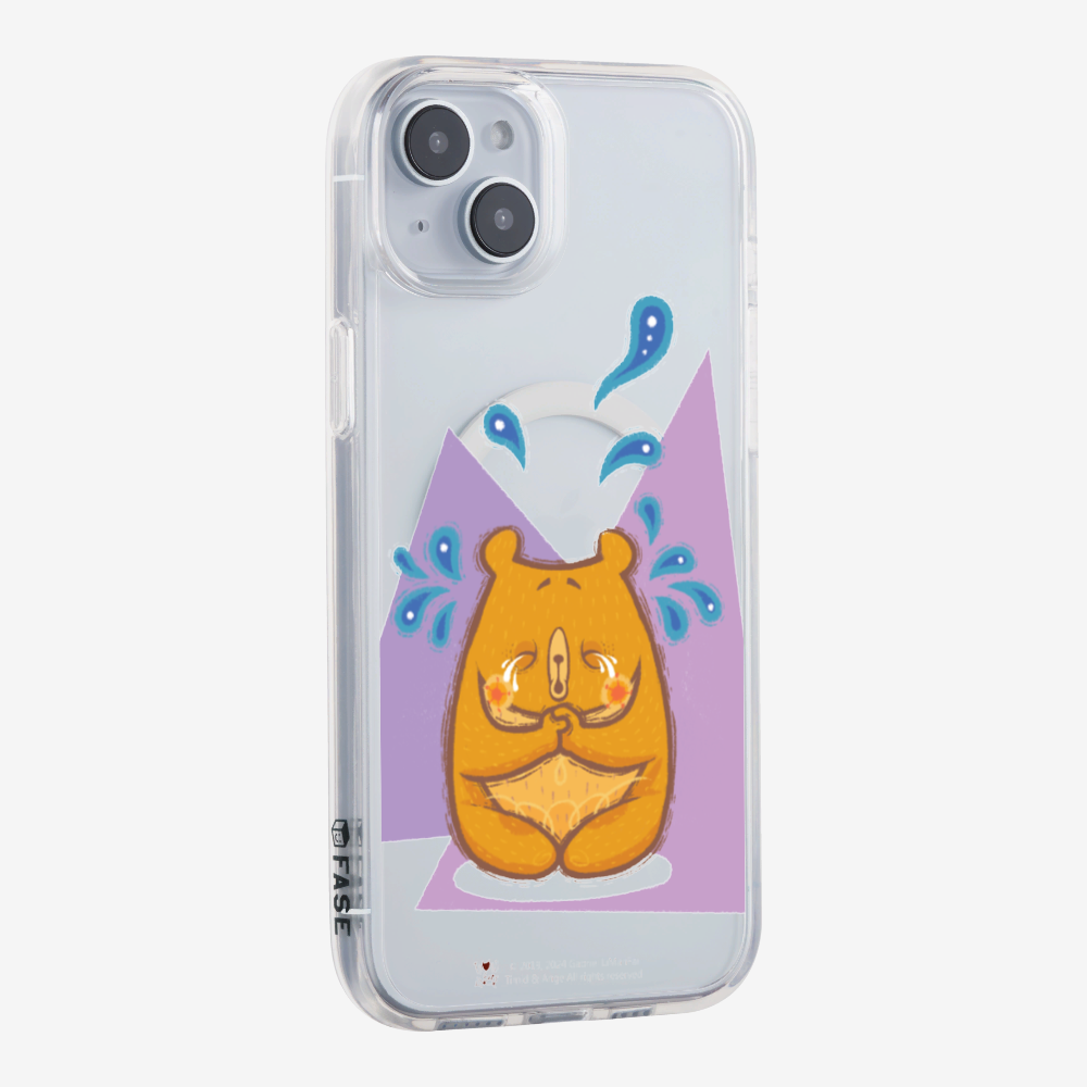 Crying Bear Timid Phone Case